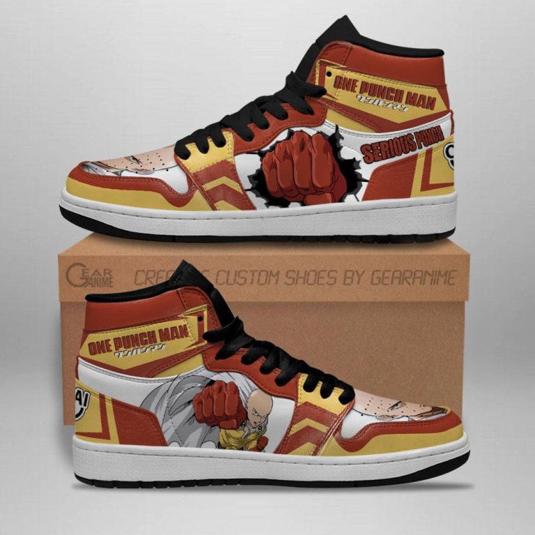 J1 Sneaker - One Punch Man Merch