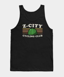 Pedal Hard To Avoid Monsters Z City Cycling Club Tank Top Official Haikyuu Merch