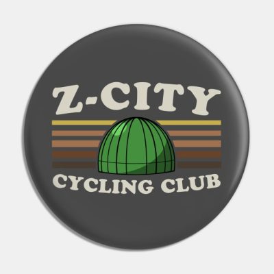 Pedal Hard To Avoid Monsters Z City Cycling Club Pin Official Haikyuu Merch