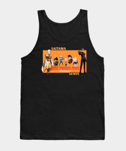 Saitama Orange Version Tank Top Official Haikyuu Merch