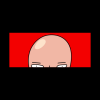 Saitamas Bald Spot Tapestry Official Haikyuu Merch