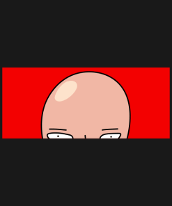 Saitamas Bald Spot Hoodie Official Haikyuu Merch