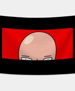 Saitamas Bald Spot Tapestry Official Haikyuu Merch