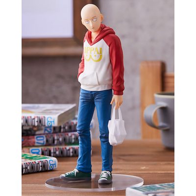 18cm POP UP PARADE One Punch Man Anime Figure One Punch Man Saitama OPPAI Hoodie Action 1 - One Punch Man Merch