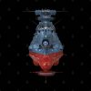 Star Blazers Ginga Battleship Yamato Distressed Pin Official Haikyuu Merch