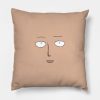 Saitama Head Throw Pillow Official Haikyuu Merch