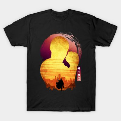 Minimalist Silhouette Saitama T-Shirt Official Haikyuu Merch