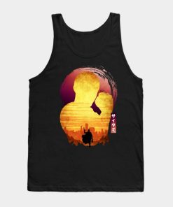 Minimalist Silhouette Saitama Tank Top Official Haikyuu Merch