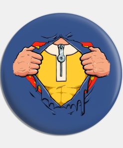 Real Hero Saitama Pin Official Haikyuu Merch