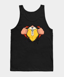 Real Hero Saitama Tank Top Official Haikyuu Merch