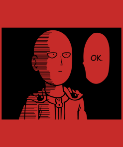 Saitama Ok Opm Tank Top Official Haikyuu Merch