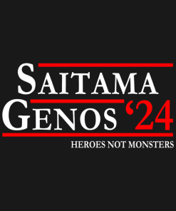 Saitama Genos 2024 Heroes Not Monsters Tank Top Official Haikyuu Merch