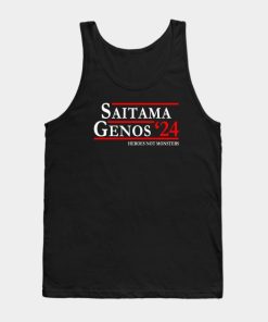 Saitama Genos 2024 Heroes Not Monsters Tank Top Official Haikyuu Merch