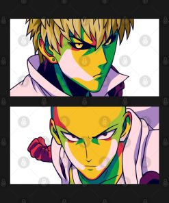 Genos And Saitama Hoodie Official Haikyuu Merch