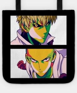 Genos And Saitama Tote Official Haikyuu Merch