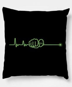 Lethal Punch Throw Pillow Official Haikyuu Merch