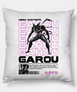 Garou Throw Pillow Official Haikyuu Merch