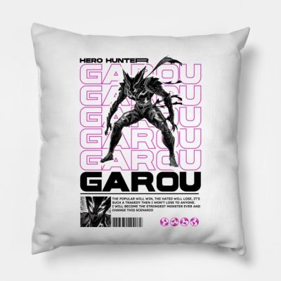 Garou Throw Pillow Official Haikyuu Merch