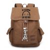 3 Color Anime One Punch Man Canvas Backpack Cosplay Student School Bags Casual Laptop Travel Shoulder 2 - One Punch Man Merch