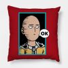 Saitama Throw Pillow Official Haikyuu Merch