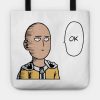 Saitama Ok Face Tote Official Haikyuu Merch