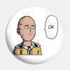 Saitama Ok Face Pin Official Haikyuu Merch