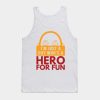 Hero For Fun Tank Top Official Haikyuu Merch