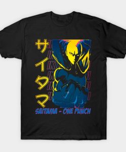 Saitama Pop Art Ikigaisekai V4 T-Shirt Official Haikyuu Merch