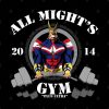 All Mights Gym Tapestry Official Haikyuu Merch