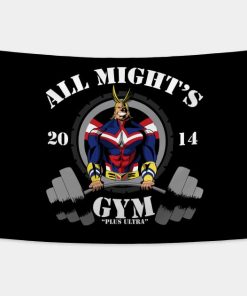 All Mights Gym Tapestry Official Haikyuu Merch