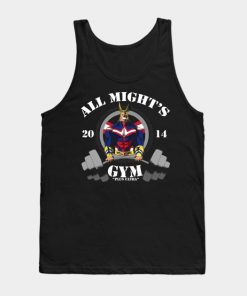 All Mights Gym Tank Top Official Haikyuu Merch