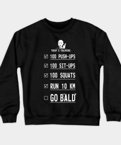 One Punch Training Crewneck Sweatshirt Official Haikyuu Merch