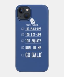 One Punch Training Phone Case Official Haikyuu Merch