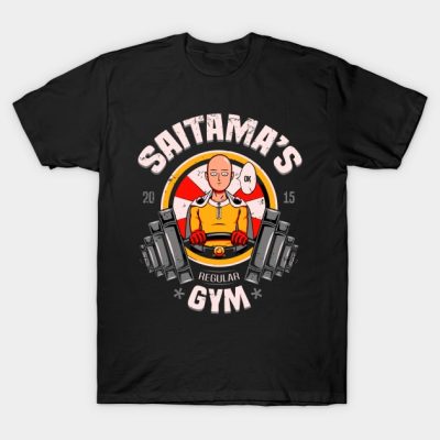 Saitama One Punch Man Gym T-Shirt Official Haikyuu Merch