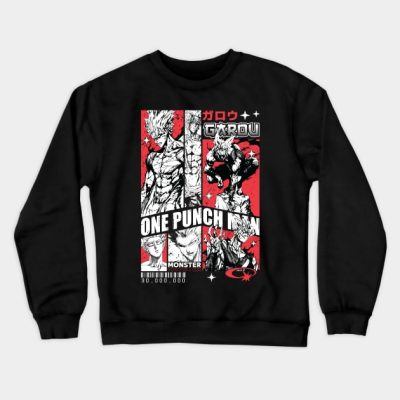 Opm Garou The Monster Crewneck Sweatshirt Official Haikyuu Merch