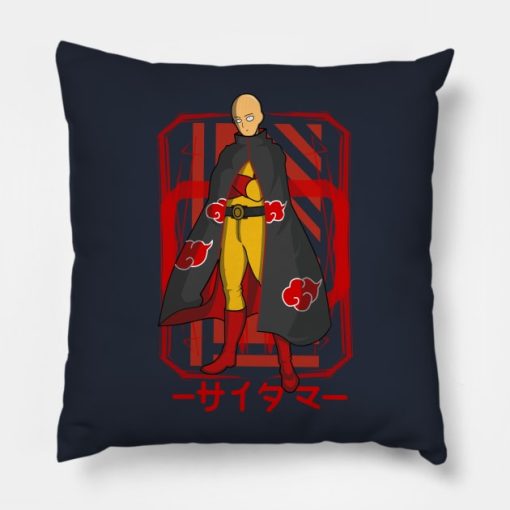 Saitama Full Akatsuki Anime Remake Throw Pillow Official Haikyuu Merch