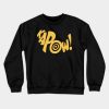 Kapow Fighting Sounds Crewneck Sweatshirt Official Haikyuu Merch