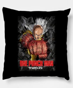 Saitama Throw Pillow Official Haikyuu Merch