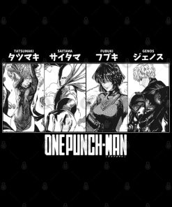 One Punch Man Throw Pillow Official Haikyuu Merch