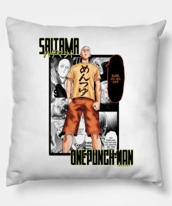 Saitama Throw Pillow Official Haikyuu Merch