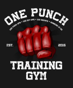 One Punch Gym T-Shirt Official Haikyuu Merch