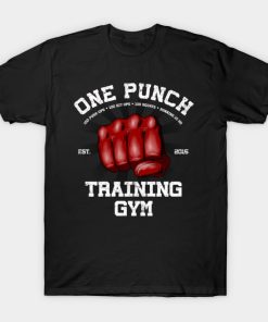 One Punch Gym T-Shirt Official Haikyuu Merch