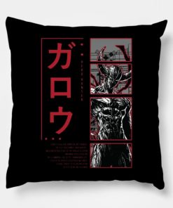 Garou One Punch Man Throw Pillow Official Haikyuu Merch