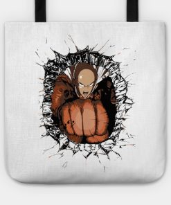 Saitama One Punch Man Tote Official Haikyuu Merch