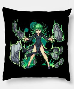 One Punch Man Throw Pillow Official Haikyuu Merch