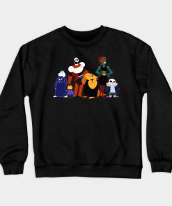 Ut Cartoon Style Crewneck Sweatshirt Official Haikyuu Merch