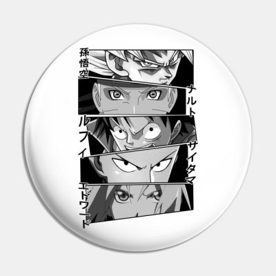Anime Heroes Pin Official Haikyuu Merch