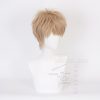 Anime ONE PUNCH MAN Genos Cosplay Wig Short Synthetic Hair Halloween Party Heat Resistant Wigs Wig 3 - One Punch Man Merch