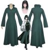 Anime One Punch Man Cosplay Fubuki Costumes Wanpanman Adult Halloween Carnival Party Green Dress Girls Dress - One Punch Man Merch