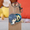 Anime One Punch Man Keychain Cartoon Figure Acrylic Pendent Keyring Cartoon Anime Peripheral Trendy PersonalityKeyChainWholesale 2 - One Punch Man Merch